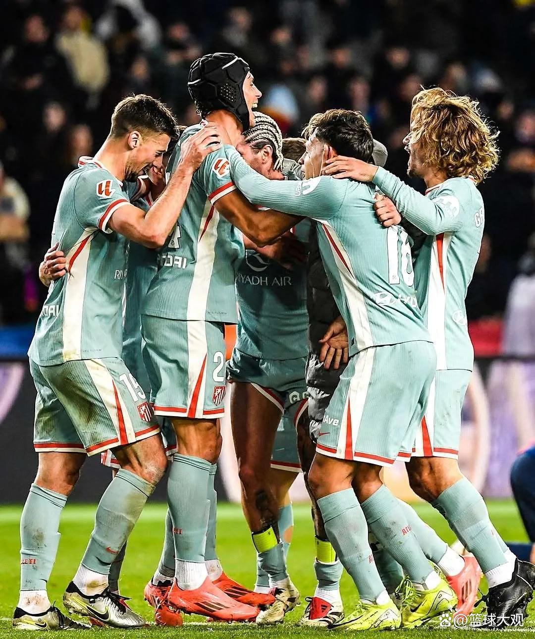 皇马巴萨大战憾平，马德里竞技逆袭赢球